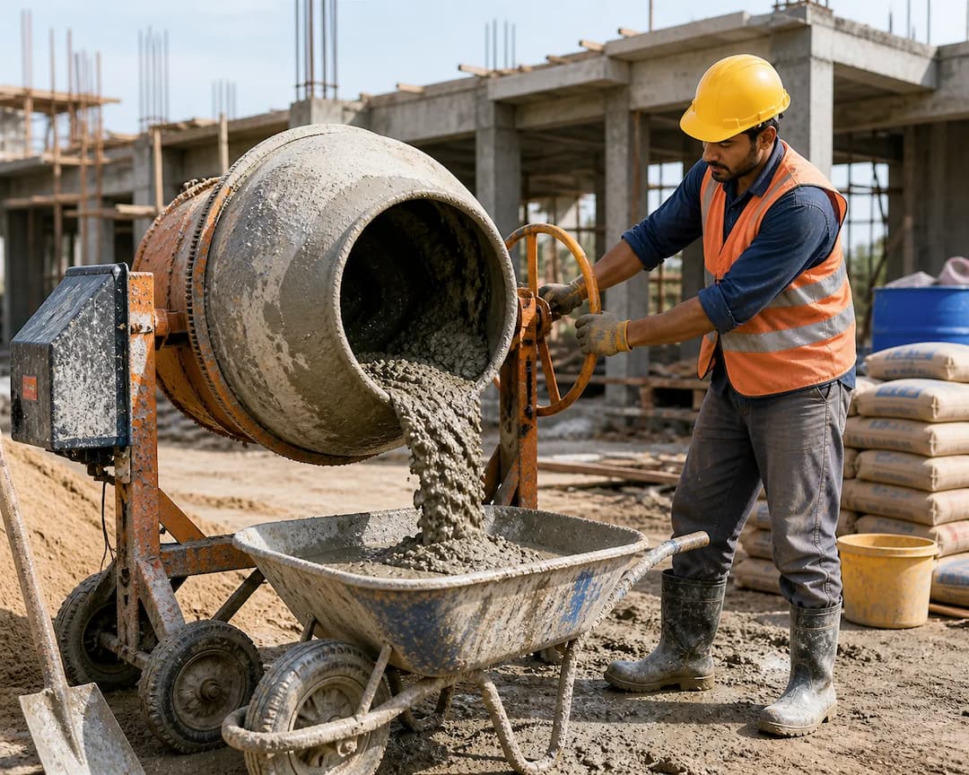 cement mixing