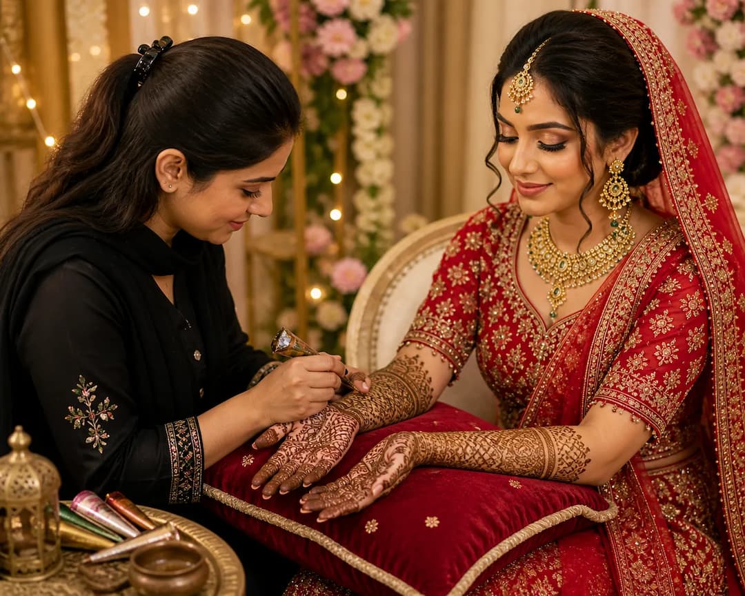 bridal mehndi